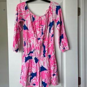 Lilly Pulitzer Lana Off The Shoulder Romper